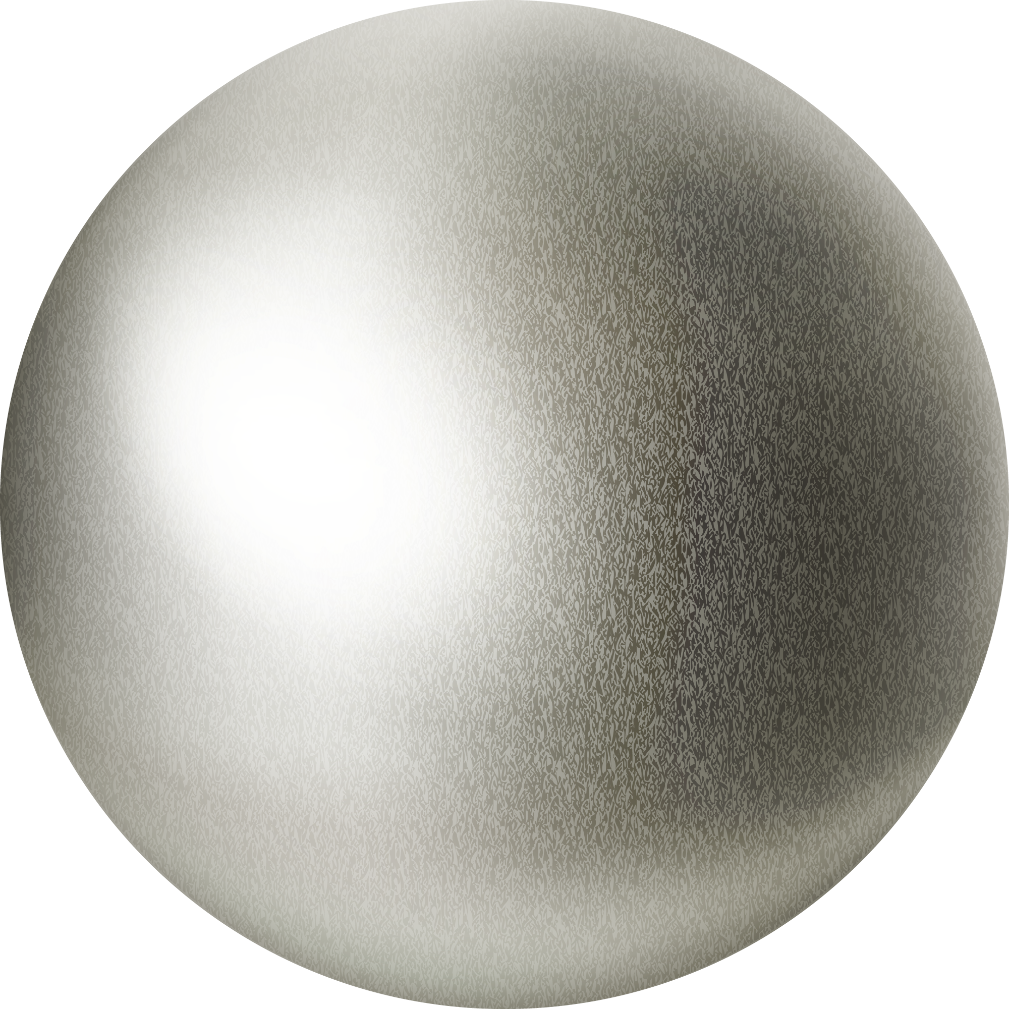 Gray sphere